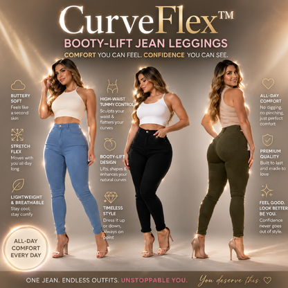 CurveFlex™ Booty-Lift Jean Leggings