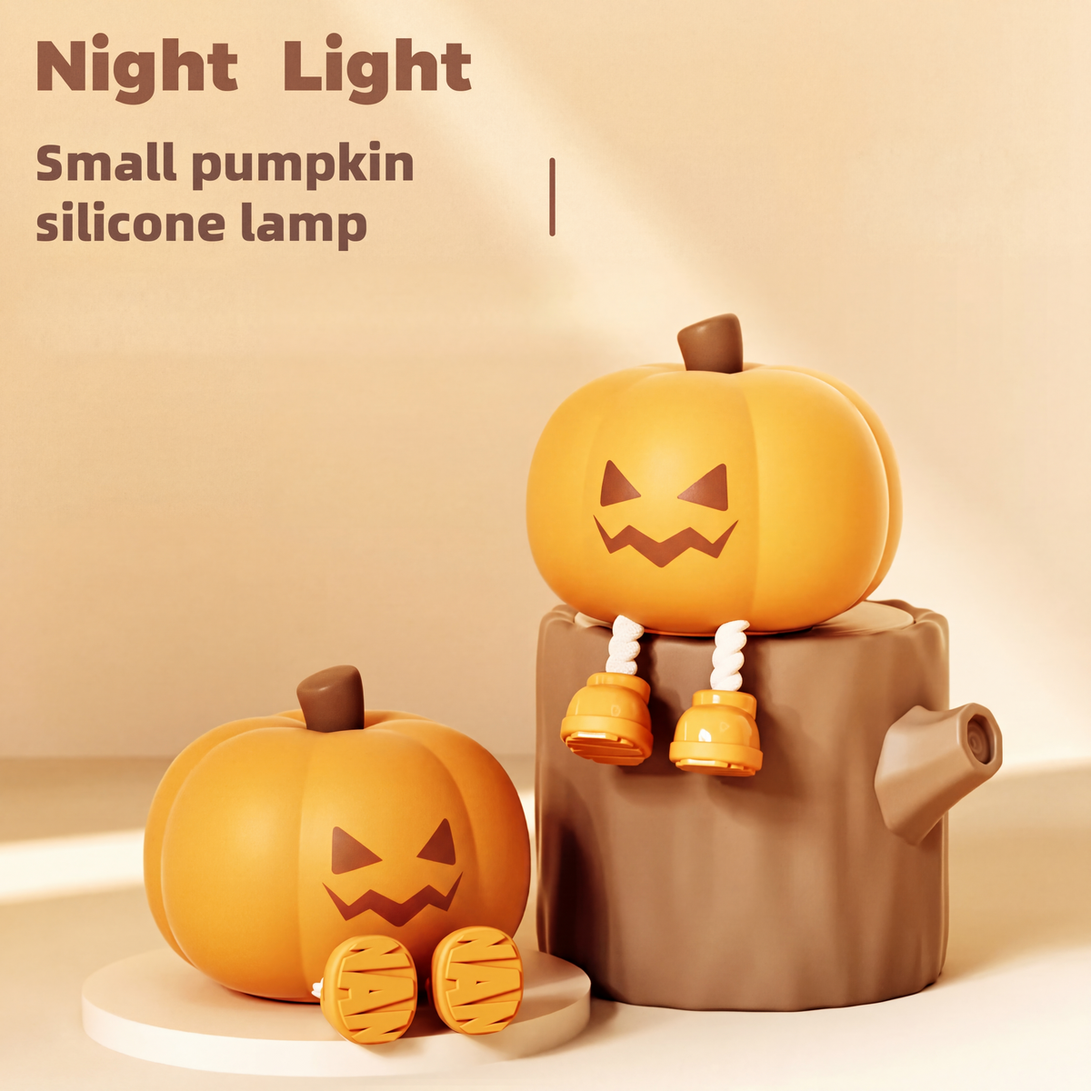 Halloween Pumpkin Night Light